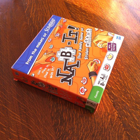 Hasbro's Nab-It! word game letter tiles Building Words Family Crossword Games - Picture 11 of 16